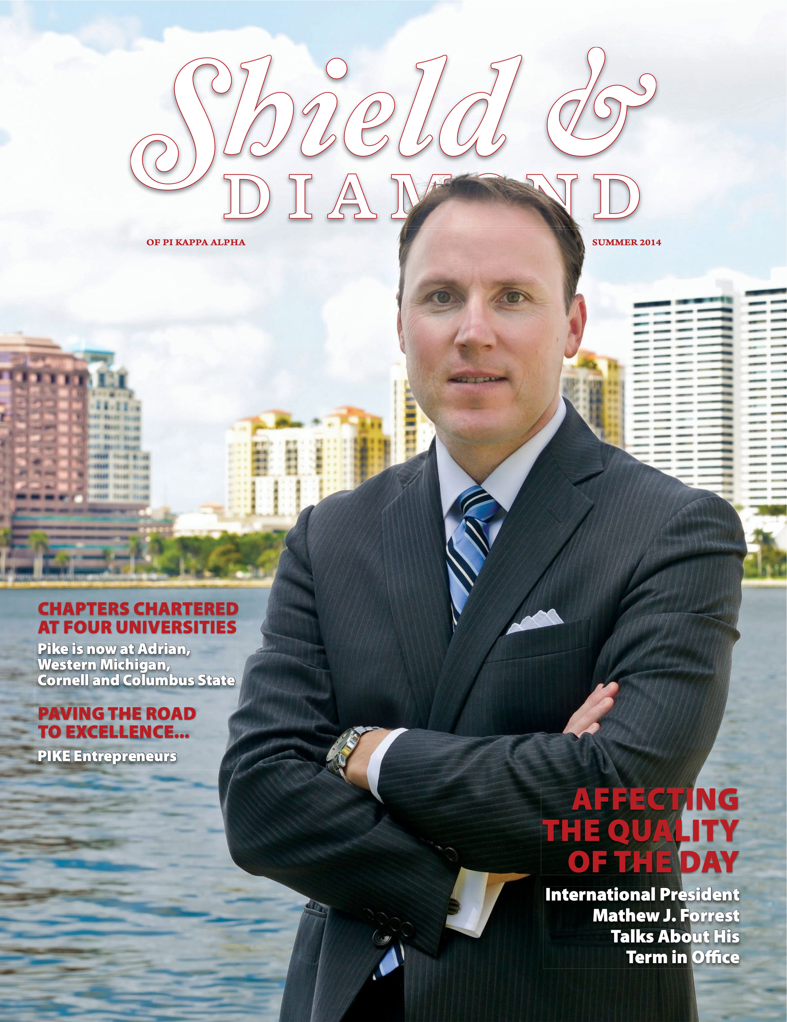 Shield & Diamond, Vol. 125, No. 2, Front Cover